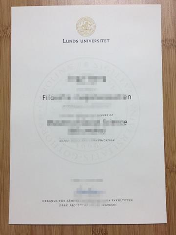 中瑞典大学毕业证成绩单