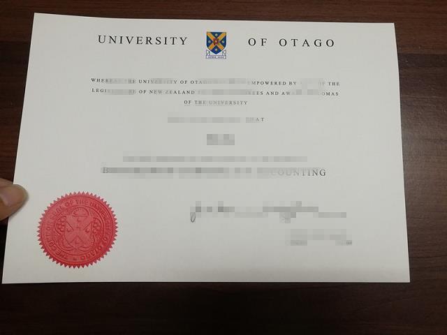 奥塔哥理工学院毕业文凭成绩单