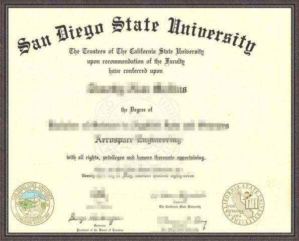 圣地亚哥设计研究所毕业证(圣地亚哥州立大学毕业证)