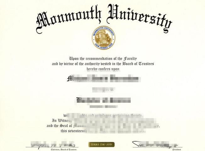 蒙莫斯学院毕业证(莫纳什大学毕业证书)