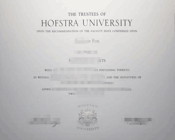 霍夫斯特拉大学文凭模板成绩单