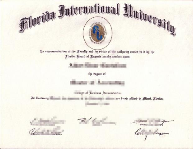 佛罗里达理工学院diploma证书
