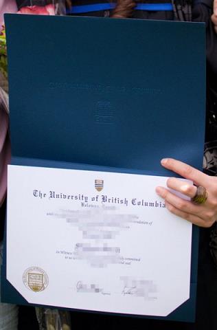 不列颠哥伦比亚大学毕业证样式