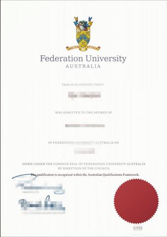 澳大利亚联邦大学毕业学位成绩单成绩单