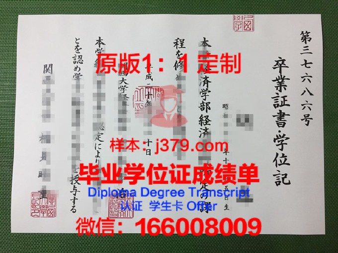 关西外语专门学校毕业证书图片模板(日本关西外国语大学有什么专业)